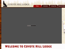 Tablet Screenshot of coyote-hill.com